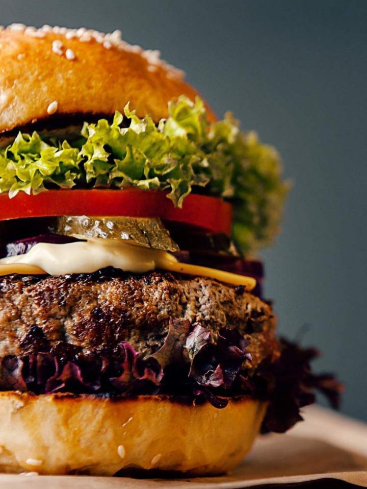 Burger fait maison Martinique